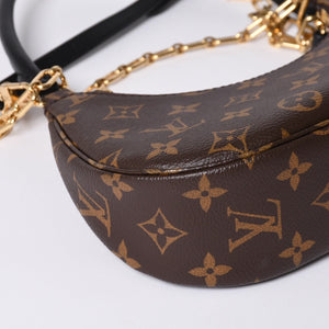 Like new LOUIS VUITTON Catchy PM 2WAY bag Monogram Brown M25223 Leather Gold hardware Used 4a000723
