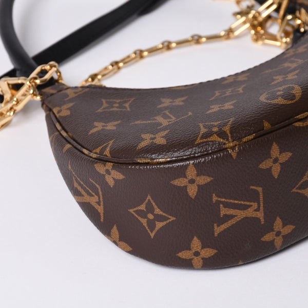 Like new LOUIS VUITTON Catchy PM 2WAY bag Monogram Brown M25223 Leather Gold hardware Used 4a000723