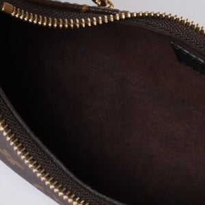 Like new LOUIS VUITTON Catchy PM 2WAY bag Monogram Brown M25223 Leather Gold hardware Used 4a000723