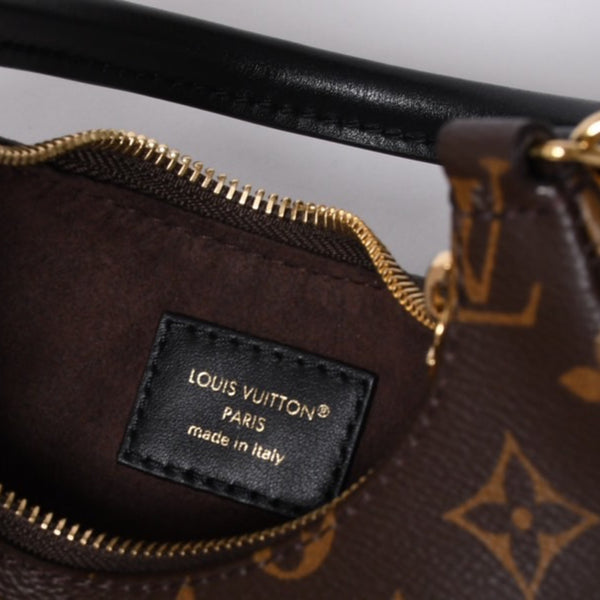 Like new LOUIS VUITTON Catchy PM 2WAY bag Monogram Brown M25223 Leather Gold hardware Used 4a000723