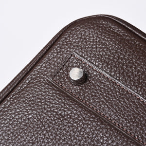 極美品 HERMES エルメス ショルダーバーキン トリヨンクレマンス ◻︎J刻 ゴルチェ期 ショコラ シルバー金具 中古 4a001218