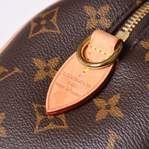 LOUIS VUITTON ルイヴィトン ハンドバッグ M46234 スピーディバンドリエール 20 ブラウン モノグラム 美品 中古 4a001026