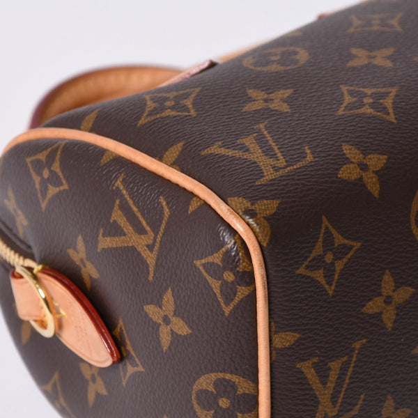 LOUIS VUITTON ルイヴィトン ハンドバッグ M46234 スピーディバンドリエール 20 ブラウン モノグラム 美品 中古 4a001026