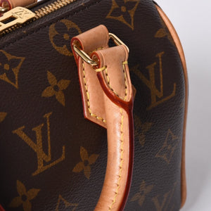 LOUIS VUITTON ルイヴィトン ハンドバッグ M46234 スピーディバンドリエール 20 ブラウン モノグラム 美品 中古 4a001026