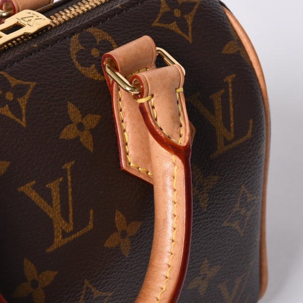 LOUIS VUITTON ルイヴィトン ハンドバッグ M46234 スピーディバンドリエール 20 ブラウン モノグラム 美品 中古 4a001026