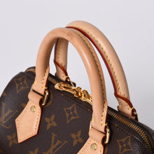 画像をギャラリービューアに読み込む, 極美品 LOUIS VUITTON ルイヴィトン ハンドバッグ スピーディバンドリエール20 M46594 レザー PVC ブラウン ゴールド金具 中古 4a001241