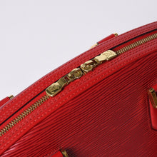 画像をギャラリービューアに読み込む, 極美品 LOUIS VUITTON ルイヴィトン エピ ジャスミン ハンドバッグ M52087 レッド ゴールド金具 エピレザー 中古 4a001115