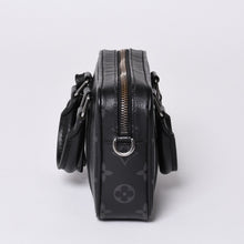 画像をギャラリービューアに読み込む, LOUIS VUITTON ルイヴィトン Travel Case Bag トラベルブリーフケースバッグ ブラック シルバー金具 美品 中古 4a000308
