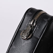 画像をギャラリービューアに読み込む, LOUIS VUITTON ルイヴィトン Travel Case Bag トラベルブリーフケースバッグ ブラック シルバー金具 美品 中古 4a000308
