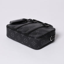 画像をギャラリービューアに読み込む, LOUIS VUITTON ルイヴィトン Travel Case Bag トラベルブリーフケースバッグ ブラック シルバー金具 美品 中古 4a000308