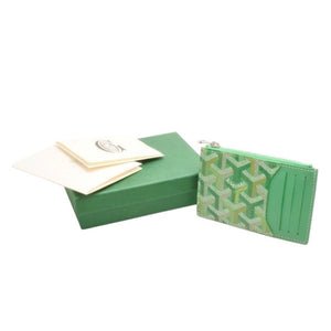 New and unused GOYARD Card case Green Multicolor 2026 Limited Made in France Used 4a001324
