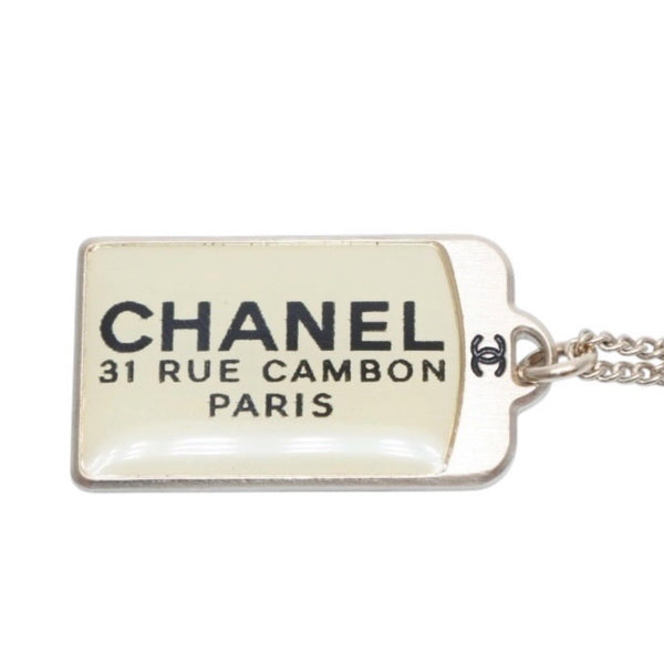 Very good condition CHANEL Cambon line necklace Weight approx. 12.27g 07C stamp Total length approx. 61.5cm GP Metal Gold Used 4a000632