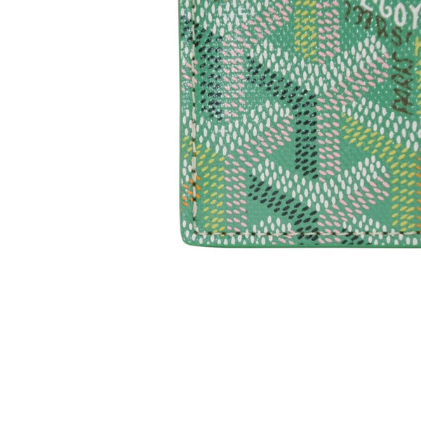 New and unused GOYARD Card case Green Multicolor 2026 Limited Made in France Used 4a001324