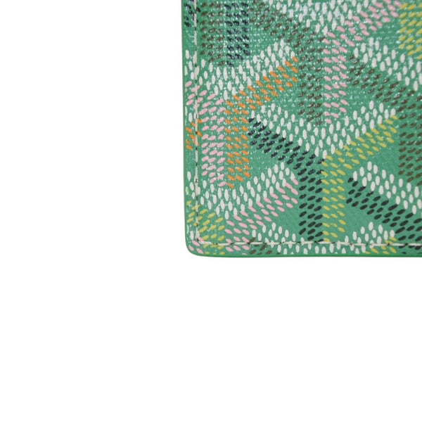 New and unused GOYARD Card case Green Multicolor 2026 Limited Made in France Used 4a001324