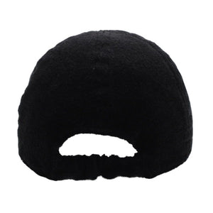 極美品 CHANEL シャネル ハートココマーク パイルキャップ サイズM ブラック Ian Connor イアンコナー ブラック 中古 4a001053