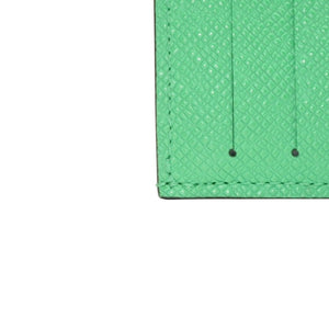 Very Good Condition LOUIS VUITTON Coin Card Holder M83102 Monogram Green Silver Hardware Used 4a001127