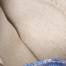 画像をギャラリービューアに読み込む, GOYARD ゴヤール サンルイ ジュニア トートバッグ ライトブルー レザー ヘリンボーン ブルー 良品 中古 4a001078