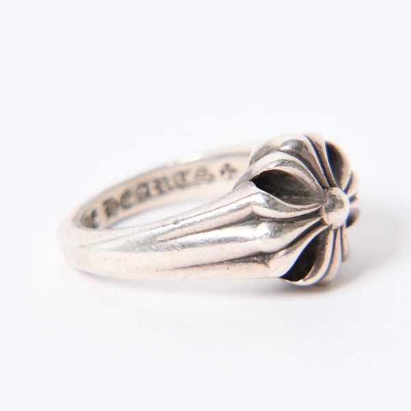 CHROME HEARTS Small Cutout CH Plus Ring Ring Weight Approx. 12.2g Size 11 Silver 925 Good Condition Used 4a001136