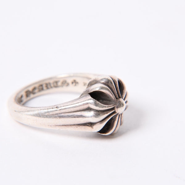 CHROME HEARTS Small Cutout CH Plus Ring Ring Weight Approx. 12.2g Size 11 Silver 925 Good Condition Used 4a001136