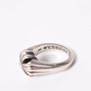 CHROME HEARTS Small Cutout CH Plus Ring Ring Weight Approx. 12.2g Size 11 Silver 925 Good Condition Used 4a001136