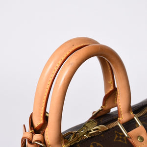 Very good condition LOUIS VUITTON Boston bag Keepall Bandouliere 45 Monogram M41418 Brown Gold hardware Used 4a000882