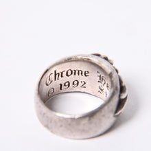 画像をギャラリービューアに読み込む, CHROME HEARTS クロムハーツ FLORAL CROSS フローラルクロス リング 指輪 重量約15.2g サイズ13.5号 スターリングシルバー 美品 中古 4a001139