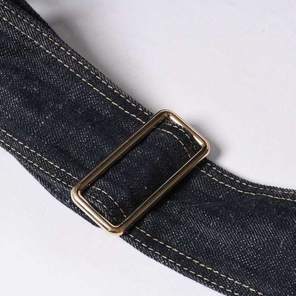 Very good condition CHANEL Shoulder bag Sparkling denim No. 10 Coco mark Navy A31987 Gold hardware Used 4a001141
