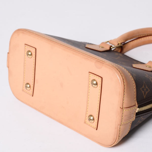 LOUIS VUITTON Monogram Alma BB handbag M53152 Shoulder 2WAY PVC Gold hardware Good condition Used 4a001144