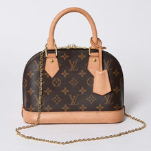 画像をギャラリービューアに読み込む, LOUIS VUITTON ルイヴィトン モノグラム アルマBB ハンドバッグ M53152 ショルダー 2WAY PVC ゴールド金具 美品 中古 4a001144