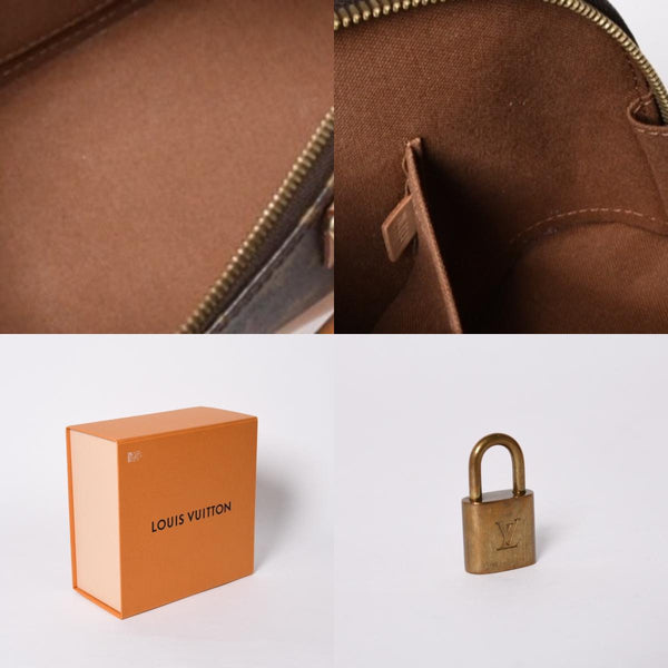 LOUIS VUITTON Monogram Alma BB handbag M53152 Shoulder 2WAY PVC Gold hardware Good condition Used 4a001144