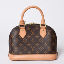 画像をギャラリービューアに読み込む, LOUIS VUITTON ルイヴィトン モノグラム アルマBB ハンドバッグ M53152 ショルダー 2WAY PVC ゴールド金具 美品 中古 4a001144