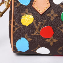 画像をギャラリービューアに読み込む, 極美品 LOUISVUITTON ルイヴィトン 草間彌生 ナノスピーディー マルチカラー 2WAYミニハンドバッグ M81979 中古 4a001168
