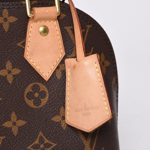 LOUIS VUITTON Monogram Alma BB handbag M53152 Shoulder 2WAY PVC Gold hardware Good condition Used 4a001144