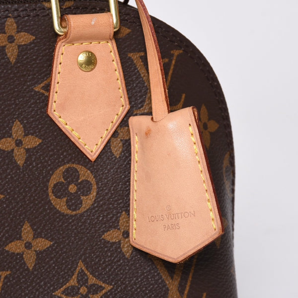 LOUIS VUITTON Monogram Alma BB handbag M53152 Shoulder 2WAY PVC Gold hardware Good condition Used 4a001144