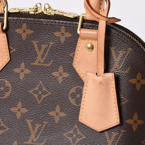 LOUIS VUITTON Monogram Alma BB handbag M53152 Shoulder 2WAY PVC Gold hardware Good condition Used 4a001144