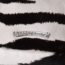 画像をギャラリービューアに読み込む, 極美品 CHROME HEARTS クロムハーツ TAKA MINI ショルダーバッグ セメタリー クロスパッチ ハラコ ゼブラ グリーン 中古 4a001431