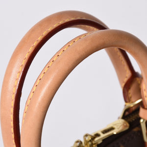 LOUIS VUITTON Monogram Alma BB handbag M53152 Shoulder 2WAY PVC Gold hardware Good condition Used 4a001144