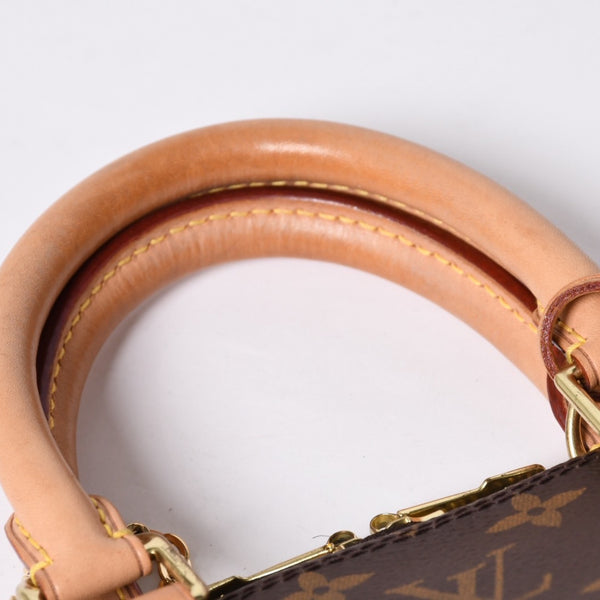 LOUIS VUITTON Monogram Alma BB handbag M53152 Shoulder 2WAY PVC Gold hardware Good condition Used 4a001144