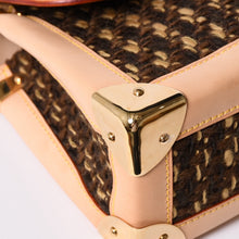 画像をギャラリービューアに読み込む, 極美品 LOUIS VUITTON ルイヴィトン モノグラムツィーディ ショルダーバッグ M92820 世界限定1000個 ブラウン ゴールド金具 中古 4a001145