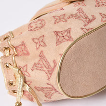 画像をギャラリービューアに読み込む, 新品同様 LOUIS VUITTON ルイヴィトン THEDA PM テダ PM ハンドバッグ M92376 モノグラム ストラス ゴートスキンスウェード 中古 4a001146