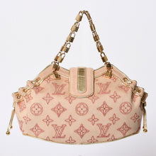 画像をギャラリービューアに読み込む, 新品同様 LOUIS VUITTON ルイヴィトン THEDA PM テダ PM ハンドバッグ M92376 モノグラム ストラス ゴートスキンスウェード 中古 4a001146