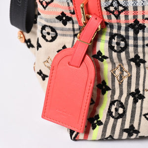 Very good condition LOUIS VUITTON Scrunchie Bohemian Shoulder Bag M40359 Monogram Canvas Beige Multicolor Used 4a001163