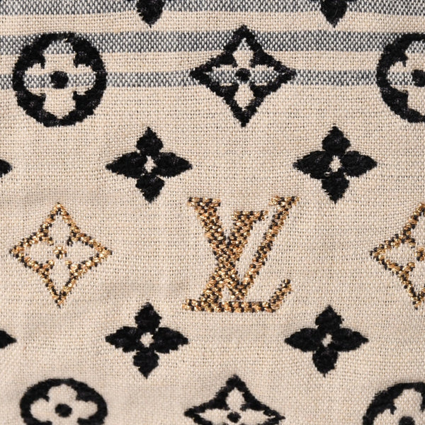Very good condition LOUIS VUITTON Scrunchie Bohemian Shoulder Bag M40359 Monogram Canvas Beige Multicolor Used 4a001163