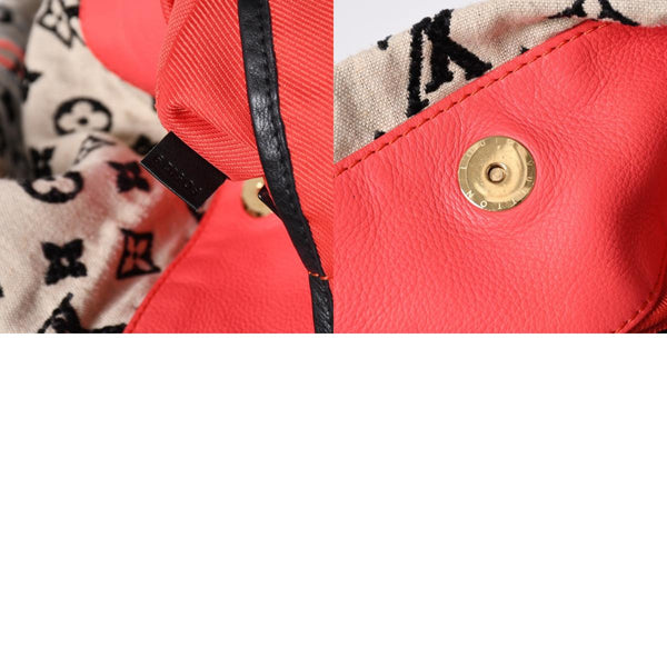 Very good condition LOUIS VUITTON Scrunchie Bohemian Shoulder Bag M40359 Monogram Canvas Beige Multicolor Used 4a001163
