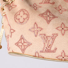 画像をギャラリービューアに読み込む, 新品同様 LOUIS VUITTON ルイヴィトン THEDA PM テダ PM ハンドバッグ M92376 モノグラム ストラス ゴートスキンスウェード 中古 4a001146