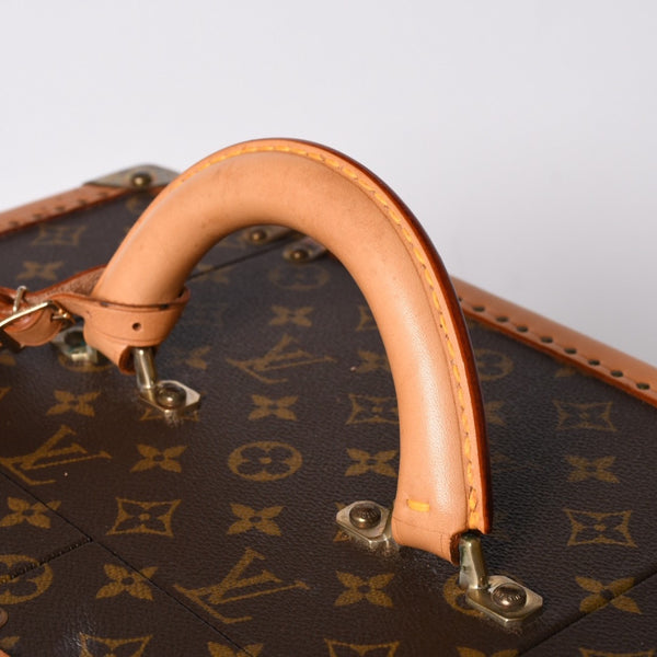 LOUIS VUITTON Louis Vuitton x Sharon Stone Vanity Trunk Case Monogram amfAR American AIDS Research Fund Good Used 4a001148