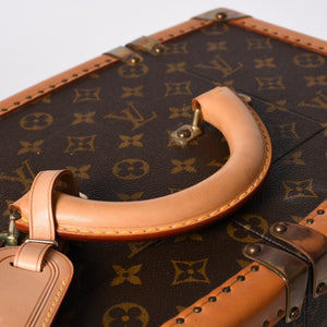 LOUIS VUITTON Louis Vuitton x Sharon Stone Vanity Trunk Case Monogram amfAR American AIDS Research Fund Good Used 4a001148