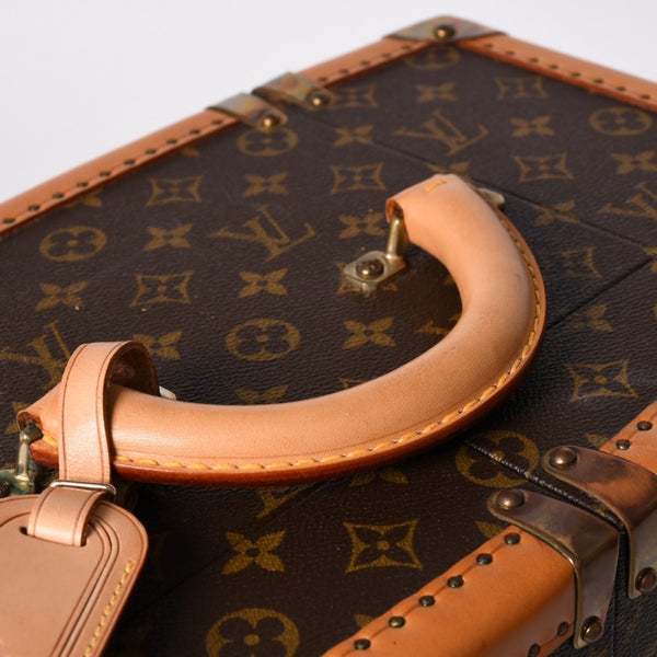 LOUIS VUITTON Louis Vuitton x Sharon Stone Vanity Trunk Case Monogram amfAR American AIDS Research Fund Good Used 4a001148