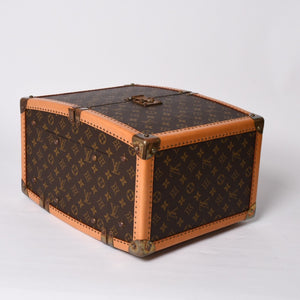 LOUIS VUITTON Louis Vuitton x Sharon Stone Vanity Trunk Case Monogram amfAR American AIDS Research Fund Good Used 4a001148