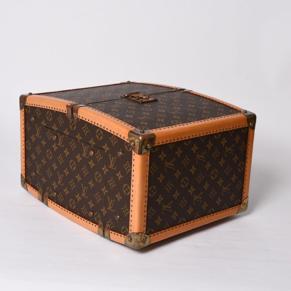 LOUIS VUITTON Louis Vuitton x Sharon Stone Vanity Trunk Case Monogram amfAR American AIDS Research Fund Good Used 4a001148